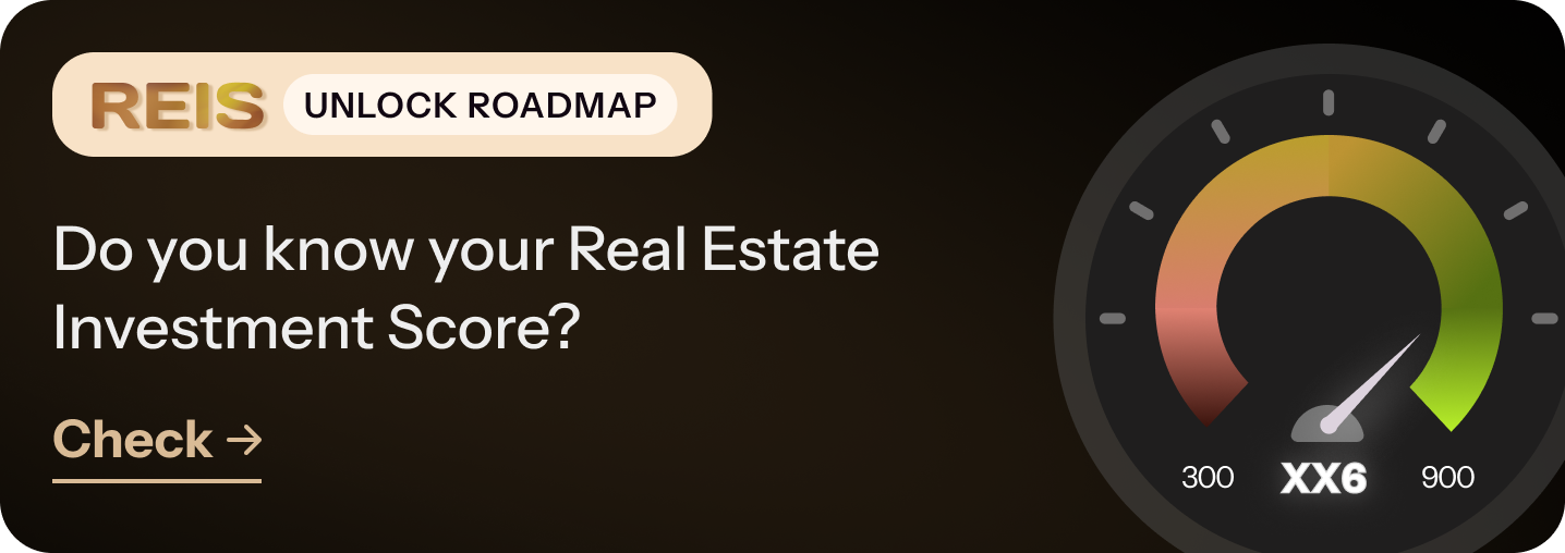 REI Score Analyzer - Unlock your real estate investment roadmap